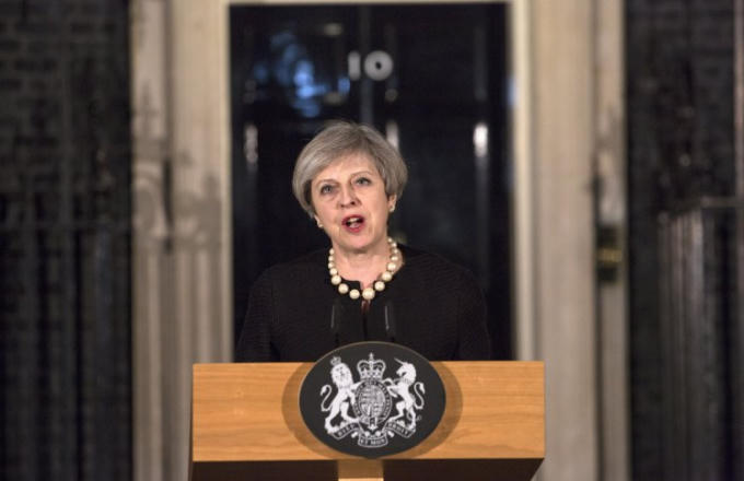 Thủ tướng Anh Theresa May. (Ảnh: The Time)