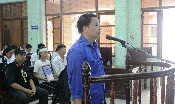 Bị cáo Củng Chẩy Tuyến (Ảnh: báo Pháp luật TPHCM)