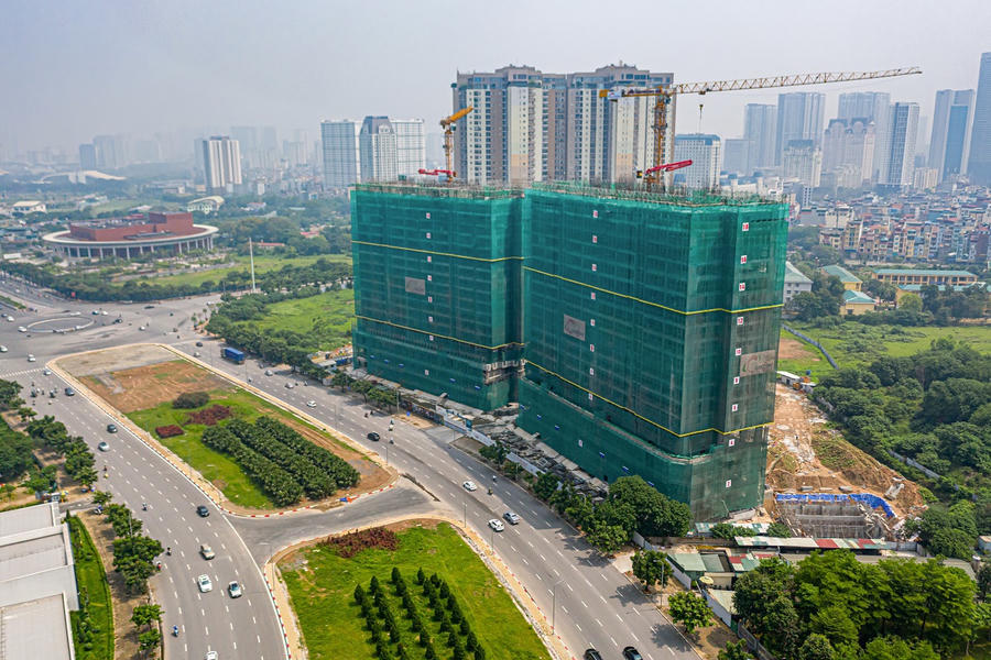 Giai đoạn dài trong năm 2020 không có dự án mới giữa bối cảnh diễn ra những xung đột nơi thượng tầng của Coteccons ảnh hưởng trực tiếp đến doanh thu năm nay (Ảnh: CTD).