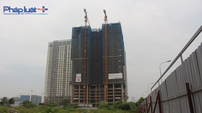 Dự án Housinco Tân Triều do Công ty Cổ phần Tập đoàn Housinco làm chủ đầu tư. (Hình ảnh do PV ghi nhận vào tháng 8/2019)