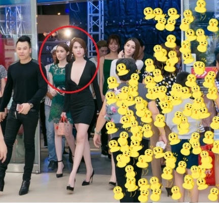 Xem ra Quỳnh Hương không có cửa đánh bại được Ngọc Trinh. Ảnh: internet.