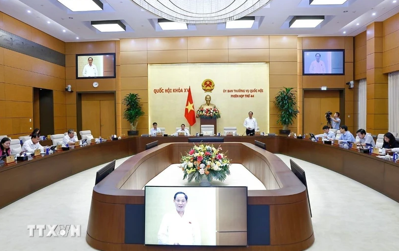Phó Chủ tịch Quốc hội Trần Quang Phương phát biểu. (Ảnh: TTXVN)