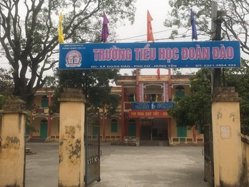 Trường tiểu học Đoàn Đào.