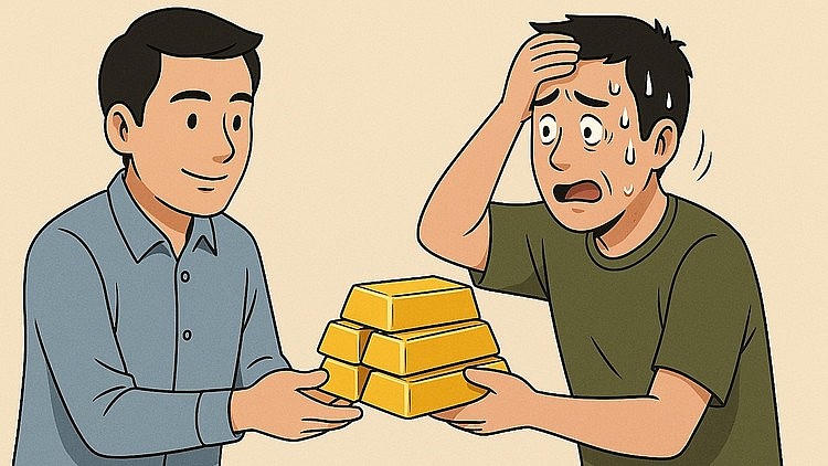 Nhiều người "chóng mặt" khi phải trả nợ bằng vàng ở thời điểm hiện tại