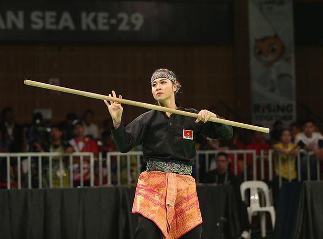 Cận cảnh nhan sắc của hoa kh&ocirc;i Pencak Silat Việt Nam