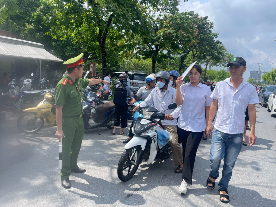 Địa điểm thi của huyện Gia Lâm