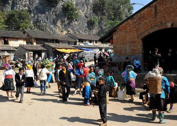 Cao nguyên đá Đồng Văn. Ảnh: TTXVN