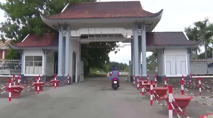 Công viên văn hóa Trần Huỳnh trước khi có Quyết định thu hồi đất của UBND tỉnh Bạc Liêu để thực hiện dự án Khu Trung tâm thương mại và nhà ở thương mại (Ảnh năm 2017).