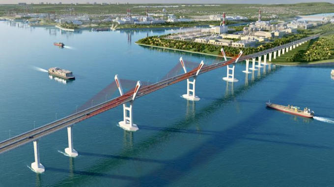 Phối cảnh cầu Bến Rừng.