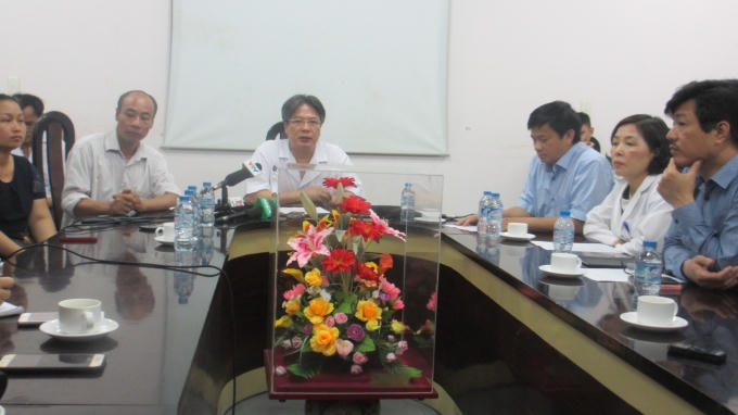 PGĐ Trần Bình Giang chủ trì cuộc họp báo sáng ngày 20/7.