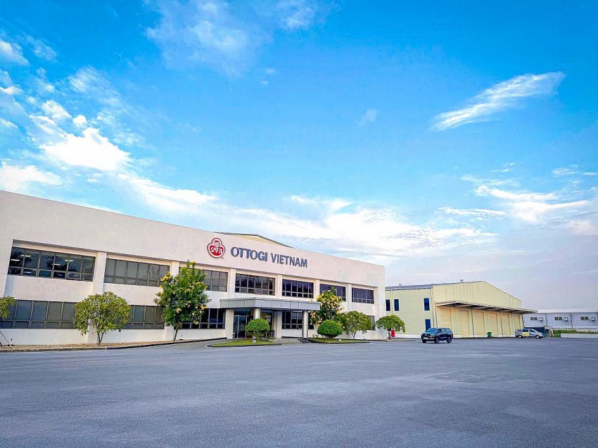 Nhà máy Ottogi Việt Nam trụ sở tại KCN Yên Phong, Bắc Ninh