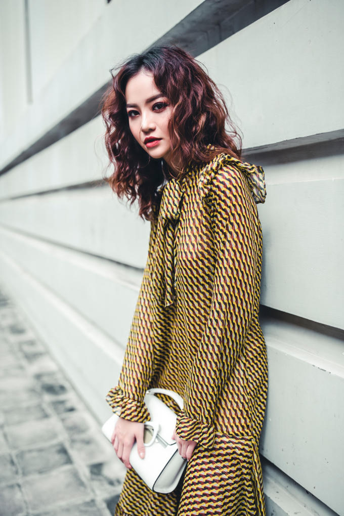 Một số hình ảnh hoa hậu Kiều Ngân.