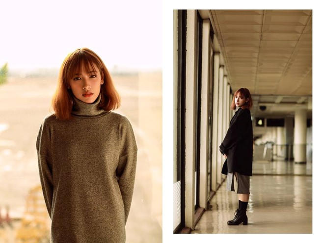 Huệ Phương thu h&uacute;t người đối diện nhờ n&eacute;t đẹp hiện đại, gương mặt thanh t&uacute;. Ảnh: Zing.vn