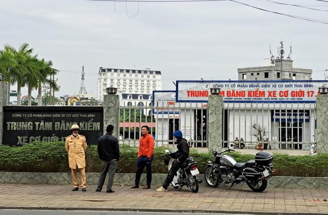 Trung tâm của Công ty Cổ phần Đăng kiểm xe cơ giới Thái Bình