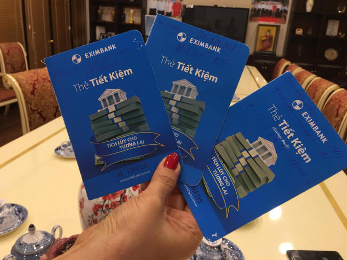 Sổ tiết kiệm gốc b&agrave; B&igrave;nh đang giữ. (Nguồn: Zing)