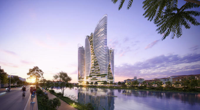 Phối cảnh tổng thể công trình