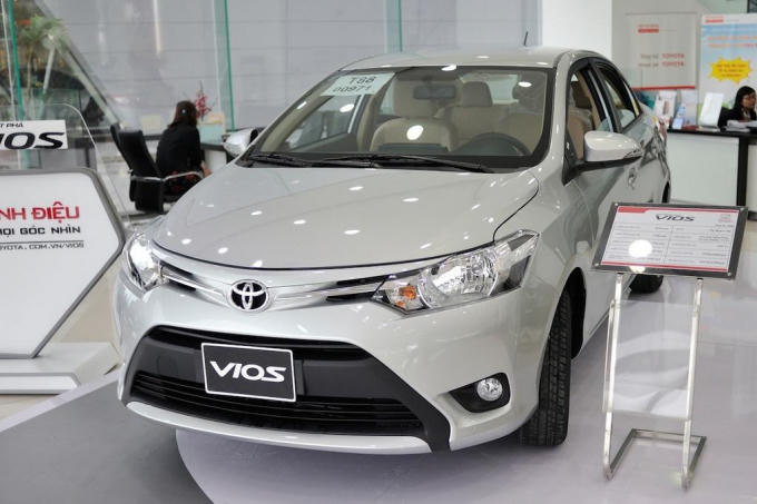 Vios 1.5E (MT) đang có giá 513 triệu đồng, rẻ nhất phân khúc.