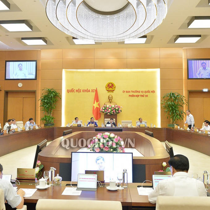 Phiên họp thứ 36 của UBTVQH