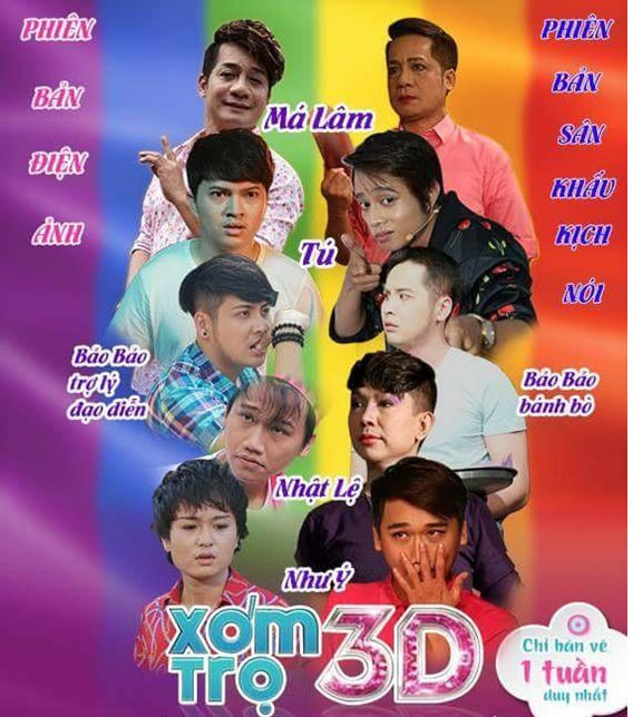 Phiên bản sân khấu của “Xóm trọ 3D” cũng nhận được thêm nhiều tình cảm của khán giả.