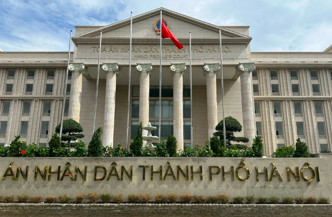 TAND TP Hà Nội tuyên mức án tử hình đối với bị cáo Nguyễn Hoàng với tội danh tham ô tài sản.
