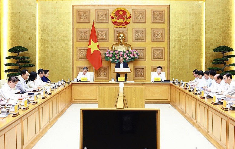 Thủ tướng chủ trì phiên họp.