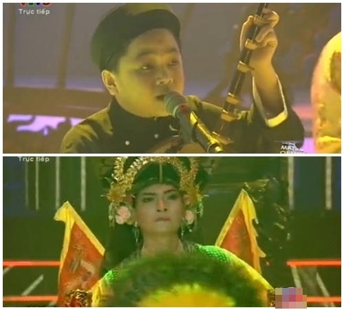 Tiết mục giúp Hoàng Quân vượt mặt Mỹ Chi trong Gương mặt thân quen nhí