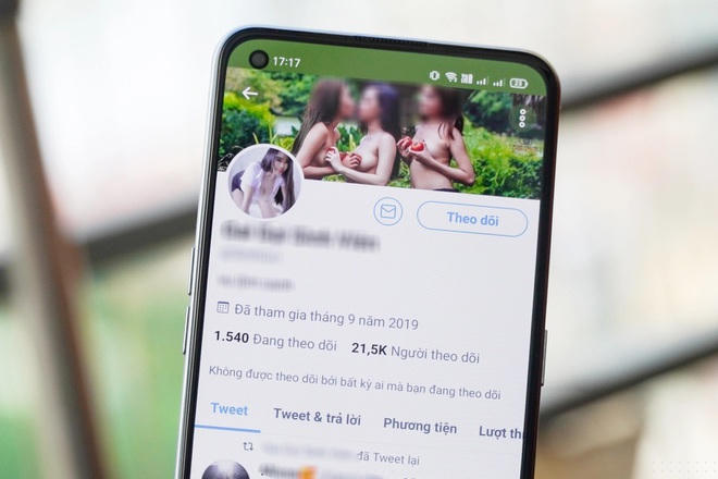 Twitter được xem là nơi mà các tú ông, tú bà dùng để lôi kéo người dùng tham gia vào các hội nhóm kín của họ trên Telegram.