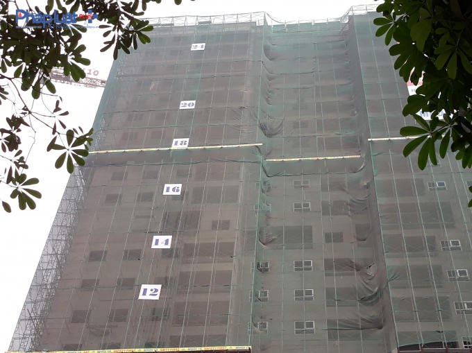 Hiện tại, dự án đã xây đến tầng 24.