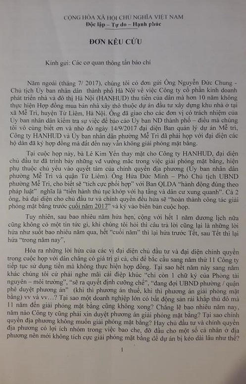 Hà Nội: Đất chưa “sạch” đã giao cho chủ đầu tư, người dân ôm “quả đắng”