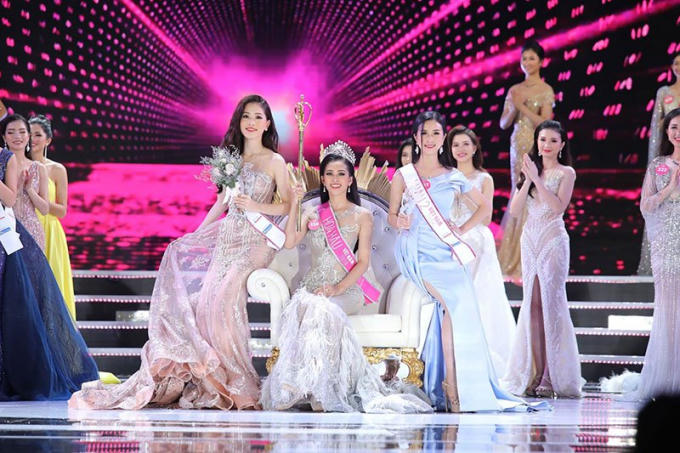 Trần Tiểu Vy trở thành tân Hoa hậu Việt Nam 2018.