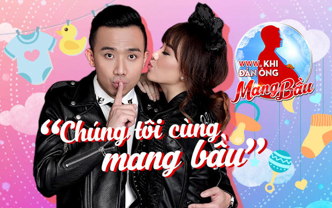 Hot: Trấn Th&agrave;nh - Hari bất ngờ c&ugrave;ng nhau mang bầu tr&ecirc;n s&oacute;ng truyền h&igrave;nh