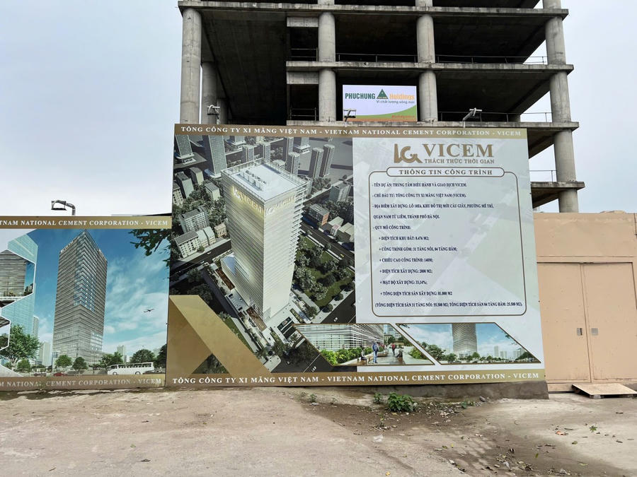 Ngày 5/3/2025, chủ đầu tư Vicem và liên danh nhà thầu gồm Công ty cổ phần Xây dựng Phục Hưng Holdings và Công ty cổ phần TID đã tái khởi động dự án Vicem Tower với gói thầu số 23.