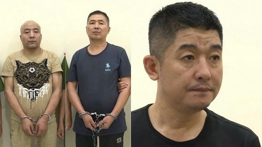 Nhóm người Trung Quốc tham gia bắt cóc