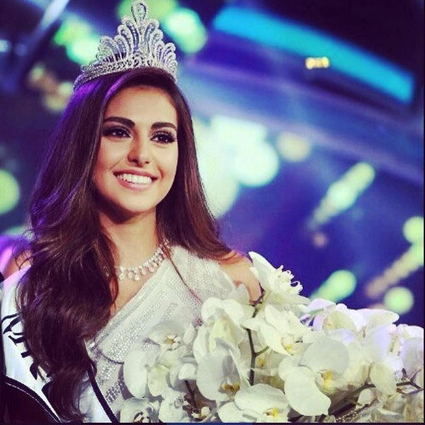 Vẻ đẹp ngây ngất của Hoa hậu đến từ Li - Băng. Ảnh: internet.