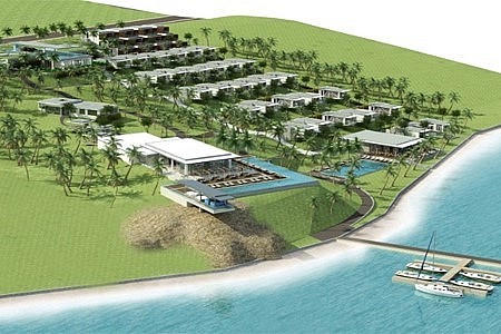 Phối cảnh Dự án Khu du lịch Heritage Villas & Resort.