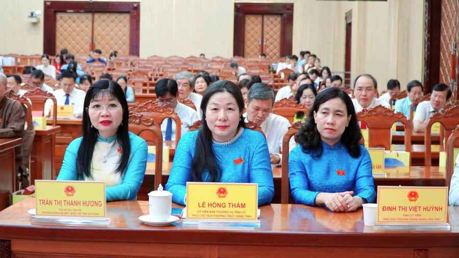 Đại biểu tham dự Hội nghị tổng kết công tác khóa X, nhiệm kỳ 2021-2026.