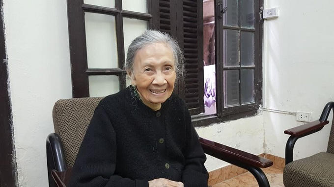 Bà Trương Thị Mô - con gái vợ chồng thương gia Trương Trọng Vọng. Ảnh: Diệu Bình