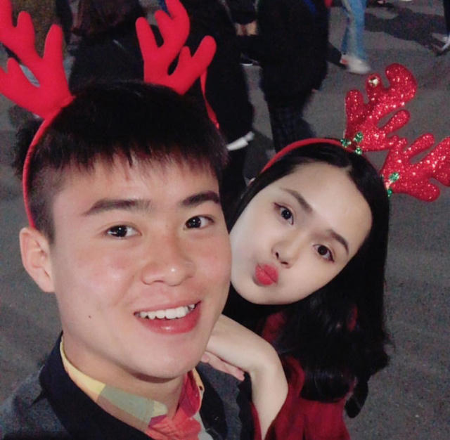 Bạn gái của Duy Mạnh là Quỳnh Anh.