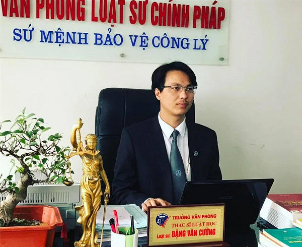Luật sư Đặng Văn Cường (Văn phòng luật sư Chính pháp) - Đoàn Luật sư TP Hà Nộị.