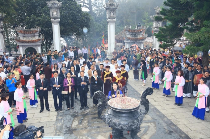 Toàn cảnh Lễ khai hội Tây Thiên xuân Bính Thân