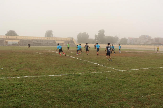 Hậu Lộc (Thanh H&oacute;a): Tổ chức giải b&oacute;ng đ&aacute; c&aacute;n bộ Đo&agrave;n, Hội to&agrave;n huyện lần thứ III