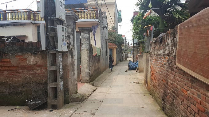 Nhà cửa mọc lên san sát trên khu đất của 'vườn quan xó lác'.