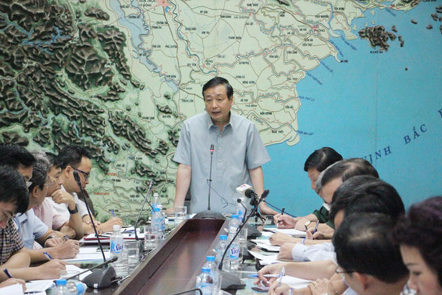 Ông Trần Quang Hoài lưu ý: Các địa phương không được chủ quan với bão số 7.