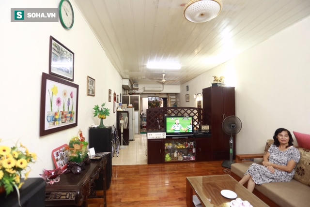 Phòng khách của gia đình Đỗ Mỹ Linh.