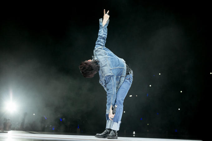 Một trong những biểu cảm đáng yêu cảu Sơn Tùng làm fan vô cùng thích thú.