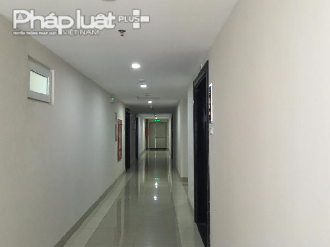 Tầng 23 của đơn nguyên B vốn là không gian kỹ thuật cũng đã trở thành 9 căn hộ đẹp đẽ.