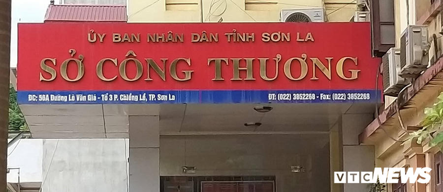 Sở Công Thương tỉnh Sơn La. Ảnh VTCNews