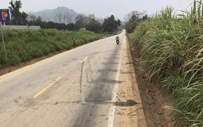 Hiện trường vụ tai nạn nghiêm trọng khiến 4 người tử vong.