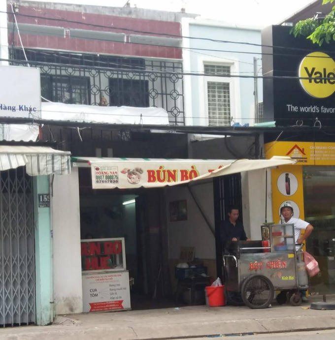 Địa chỉ công ty đăng ký là quán bún bò Huế.