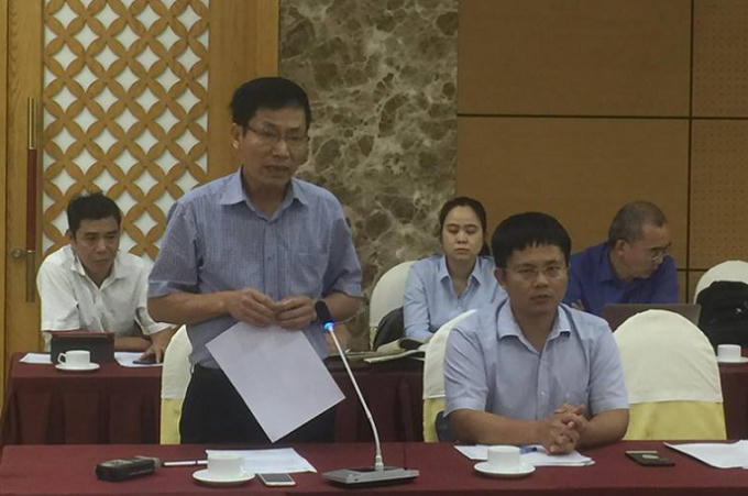 Ông  Nguyễn Tiến Hưng- Phó giám đốc Sở Y tế Quảng Ninh thông tin về sự việc.